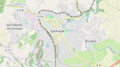 Carte de localisation de l'évènement