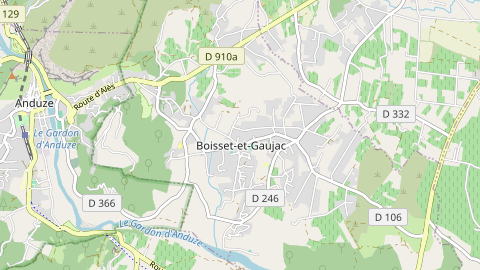 Carte de localisation de l'évènement