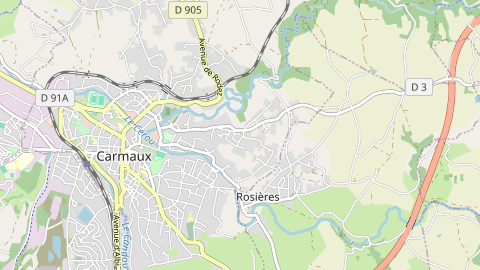 Carte de localisation de l'évènement