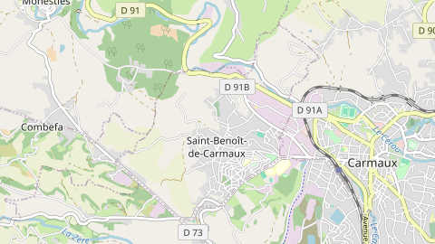 Carte de localisation de l'évènement