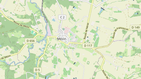 Carte de localisation de l'évènement