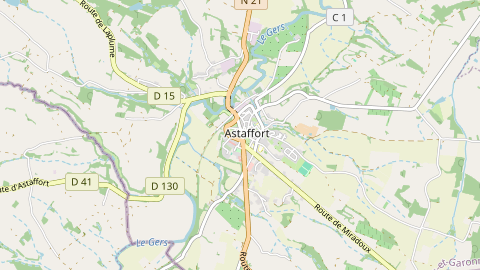 Carte de localisation de l'évènement