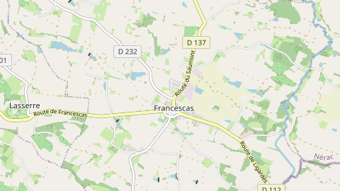 Carte de localisation de l'évènement