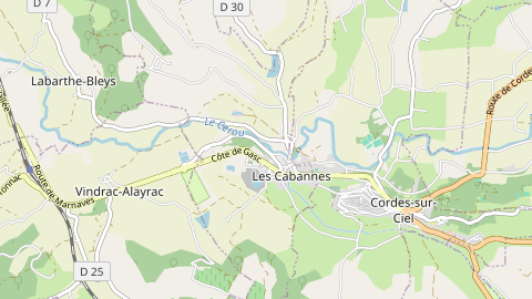 Carte de localisation de l'évènement