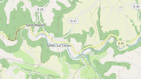 Carte de localisation de l'évènement