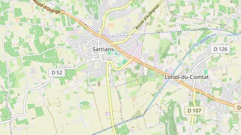 Carte de localisation de l'évènement