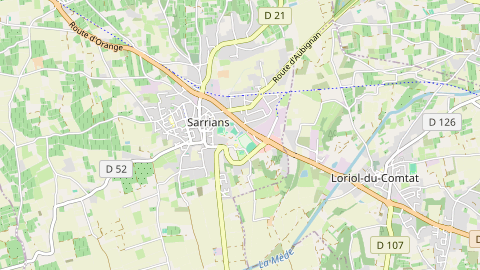 Carte de localisation de l'évènement