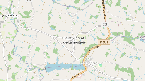 Carte de localisation de l'évènement