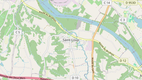 Carte de localisation de l'évènement