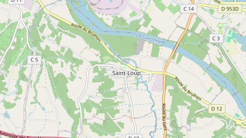 Carte de localisation de l'évènement