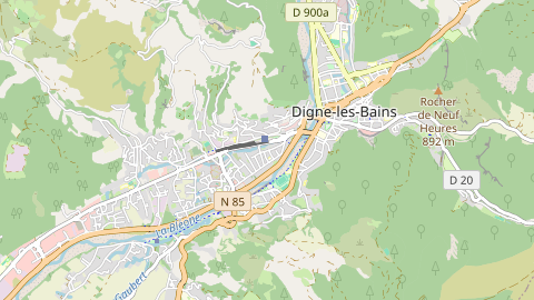 Carte de localisation de l'évènement