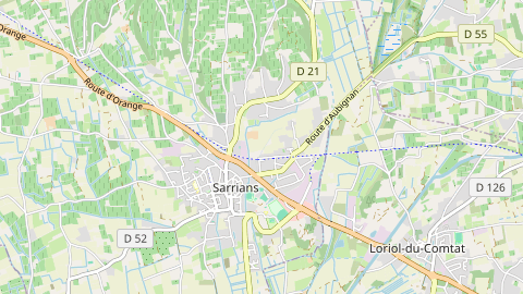 Carte de localisation de l'évènement