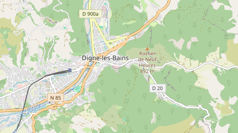 Carte de localisation de l'évènement