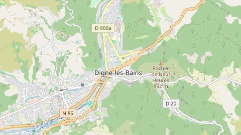 Carte de localisation de l'évènement