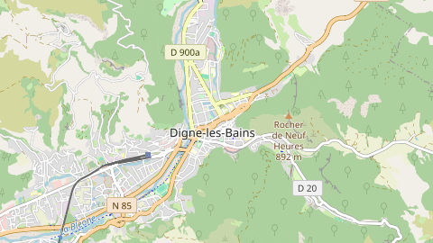 Carte de localisation de l'évènement