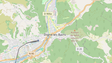 Carte de localisation de l'évènement