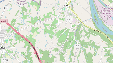 Carte de localisation de l'évènement