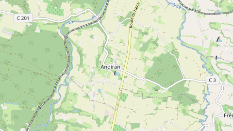 Carte de localisation de l'évènement