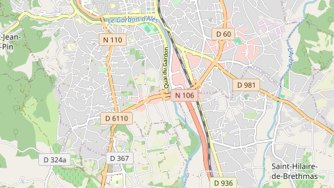 Carte de localisation de l'évènement