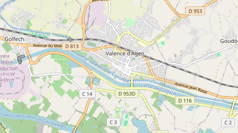 Carte de localisation de l'évènement