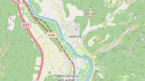 Carte de localisation de l'évènement