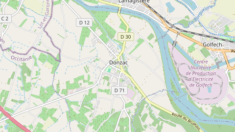 Carte de localisation de l'évènement