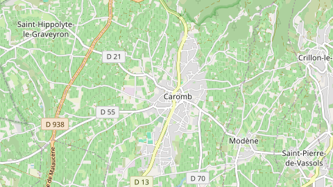 Carte de localisation de l'évènement