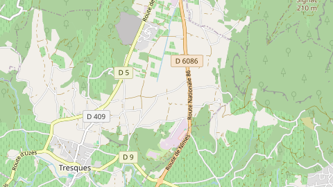 Carte de localisation de l'évènement