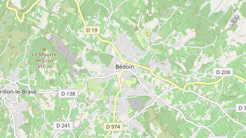 Carte de localisation de l'évènement