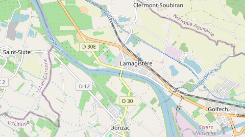 Carte de localisation de l'évènement