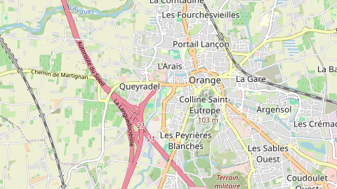 Carte de localisation de l'évènement