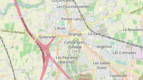 Carte de localisation de l'évènement