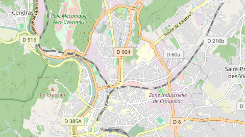 Carte de localisation de l'évènement