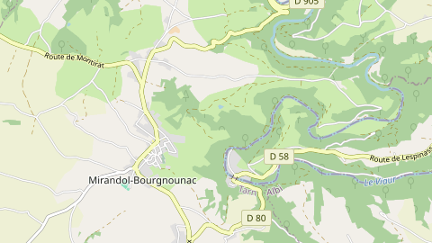 Carte de localisation de l'évènement