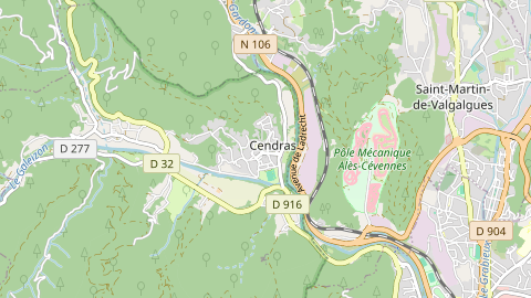 Carte de localisation de l'évènement
