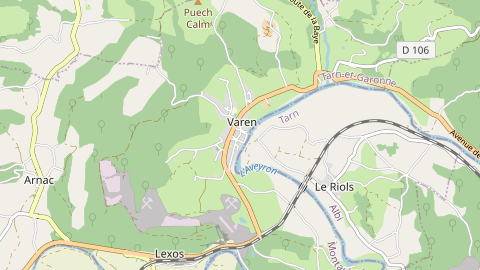 Carte de localisation de l'évènement