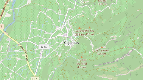 Carte de localisation de l'évènement