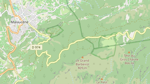 Carte de localisation de l'évènement