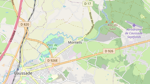 Carte de localisation de l'évènement