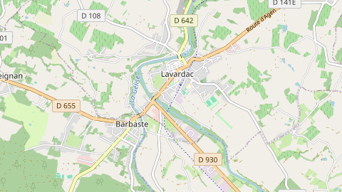 Carte de localisation de l'évènement