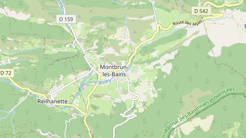 Carte de localisation de l'évènement