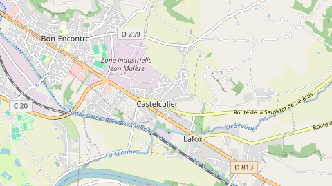 Carte de localisation de l'évènement