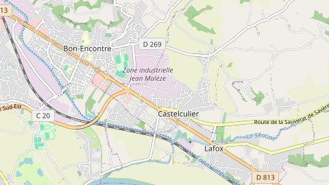 Carte de localisation de l'évènement