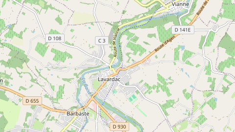 Carte de localisation de l'évènement