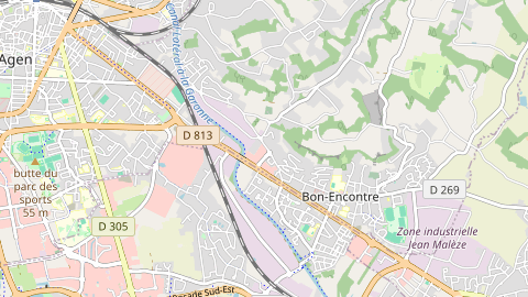 Carte de localisation de l'évènement