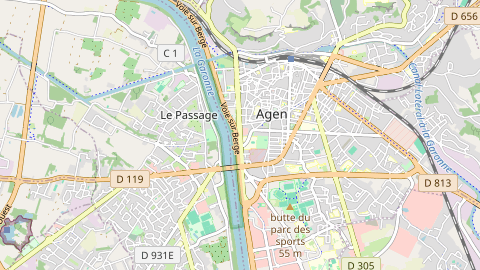 Carte de localisation de l'évènement
