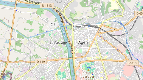 Carte de localisation de l'évènement