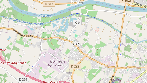 Carte de localisation de l'évènement