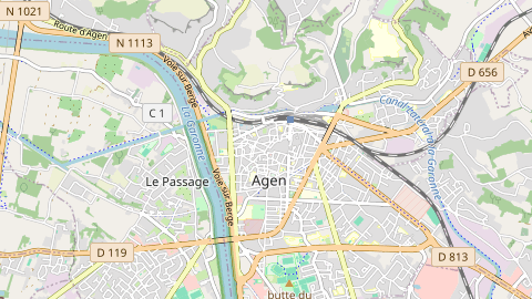 Carte de localisation de l'évènement