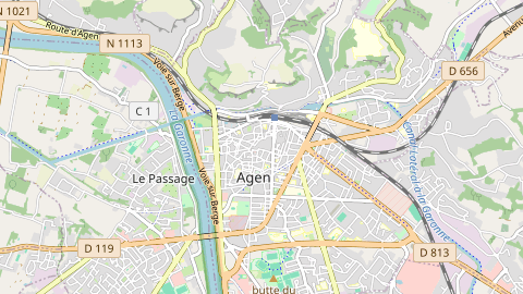 Carte de localisation de l'évènement